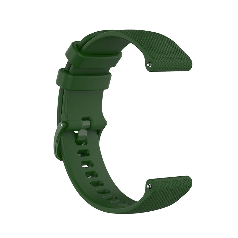 Bracelet Techsuit W006 pour Samsung Galaxy Watch / Huawei Watch Series, 20mm, Vert.