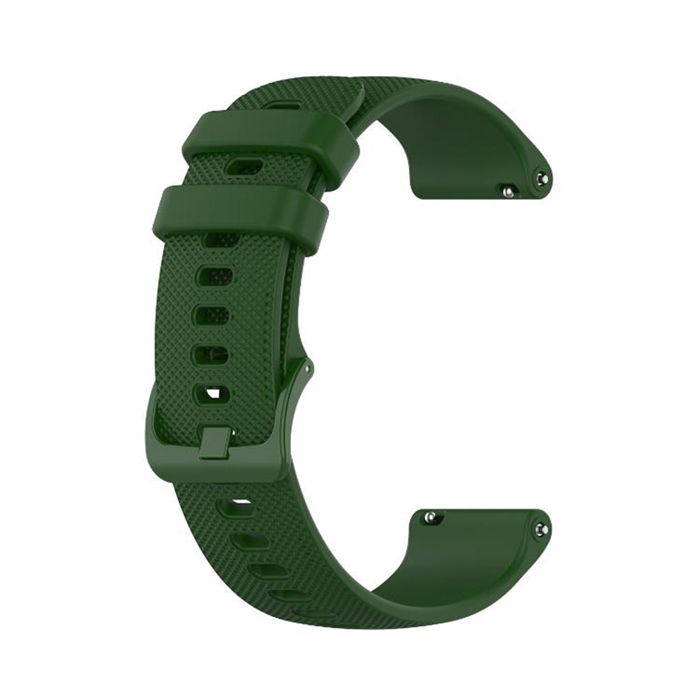 Bracelet Techsuit W006 pour Samsung Galaxy Watch / Huawei Watch Series, 20mm, Vert.