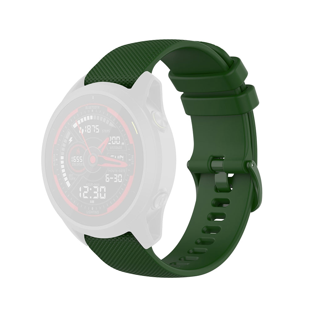 Bracelet Techsuit W006 pour Samsung Galaxy Watch / Huawei Watch Series, 20mm, Vert.