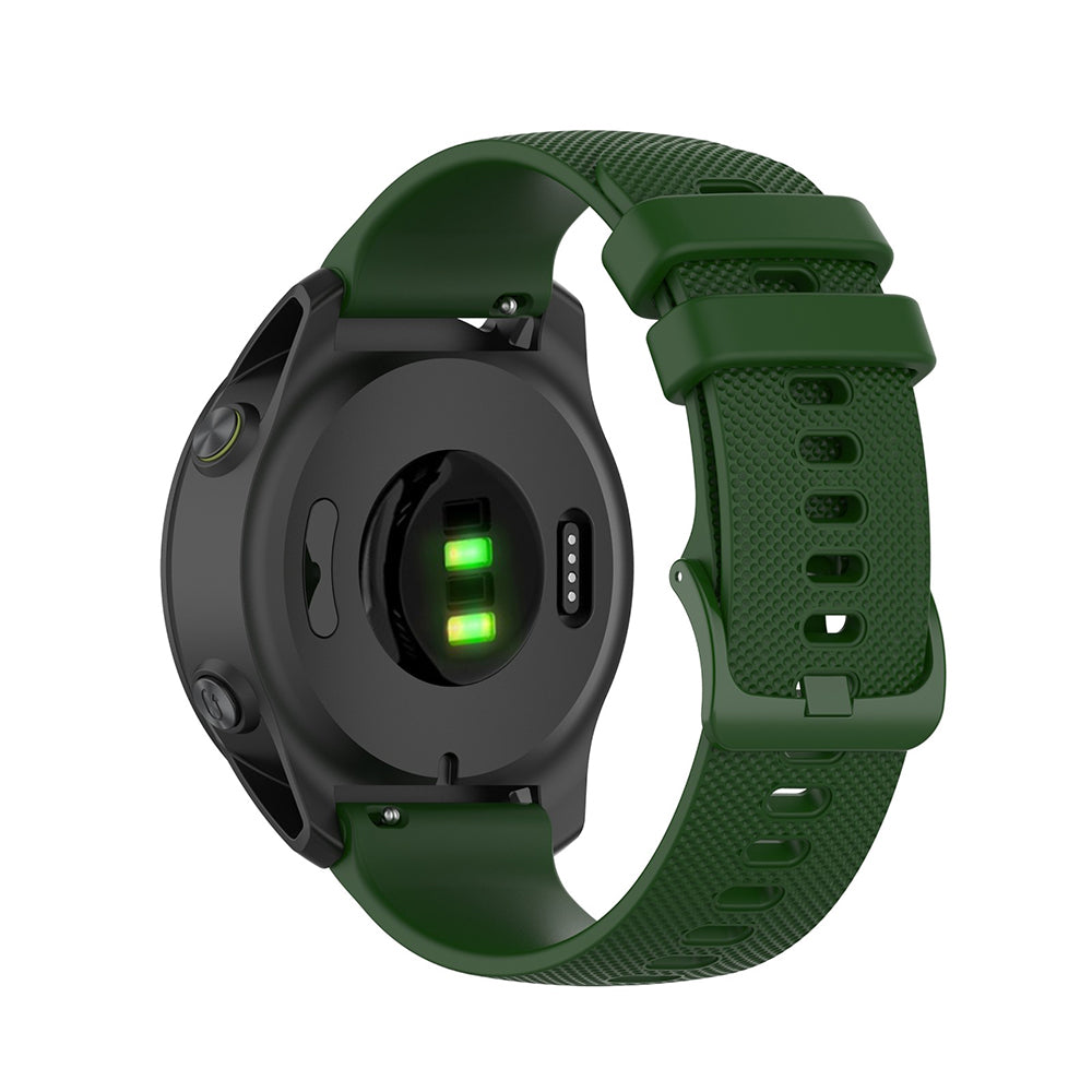 Bracelet Techsuit W006 pour Samsung Galaxy Watch / Huawei Watch Series, 20mm, Vert.