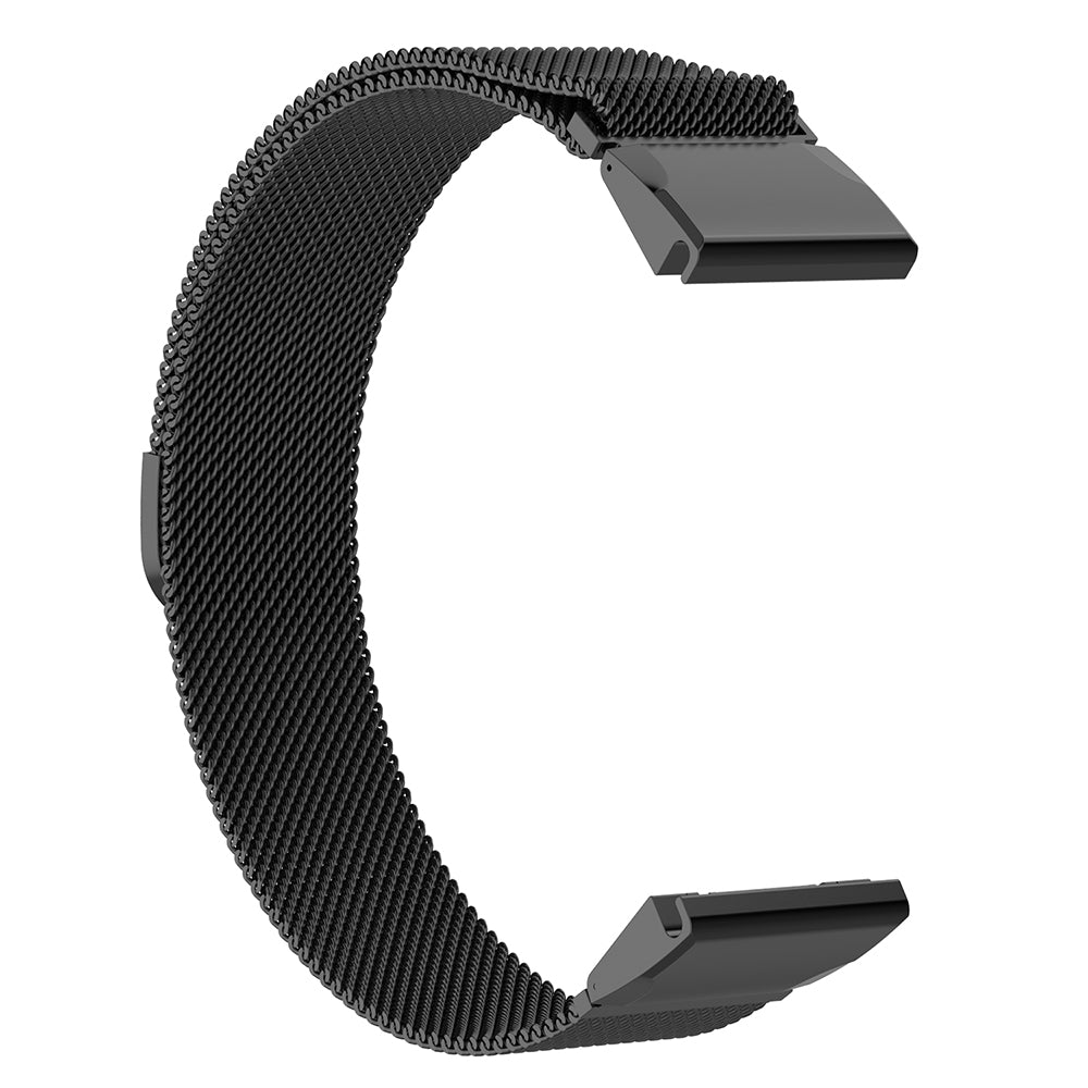 Techsuit W009 band voor Garmin Watch Fenix Series, 26mm, Zwart