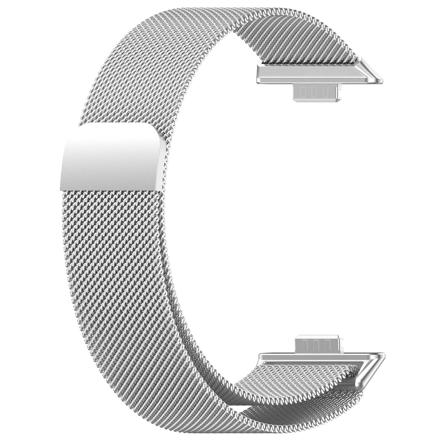 Techsuit W009 band voor Huawei Watch Fit 4 Pro / Fit 4 / Fit 3, Zilver