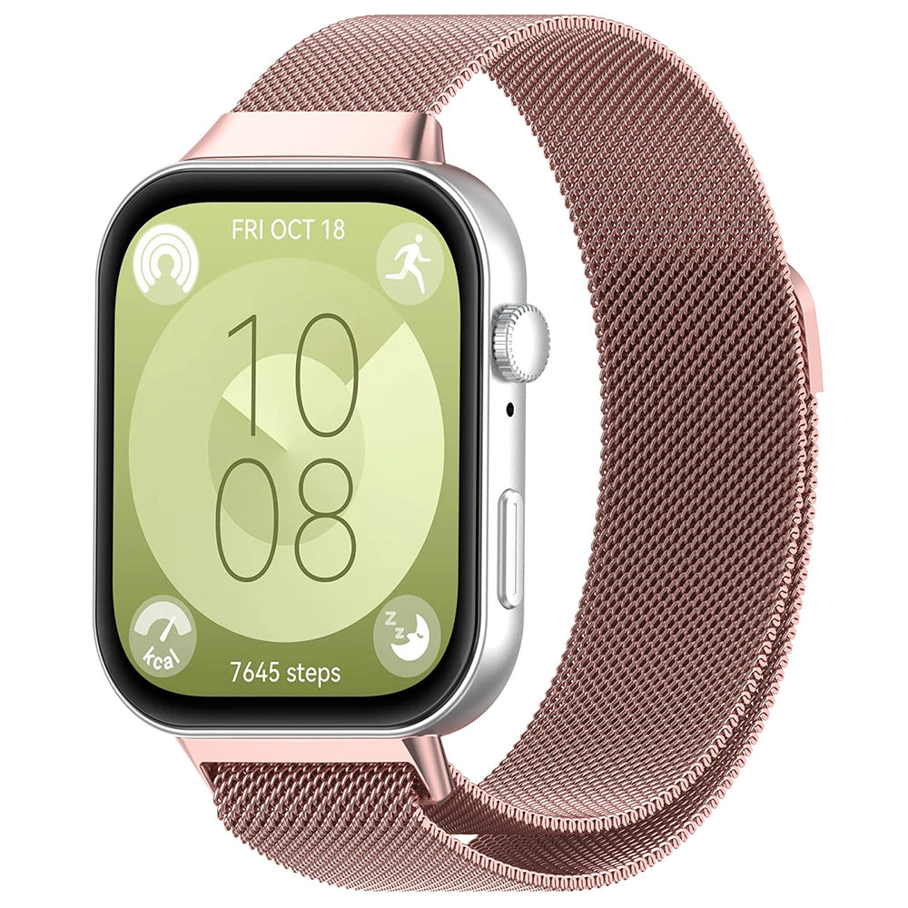 Techsuit W009 band voor Huawei Watch Fit 4 Pro / Fit 4 / Fit 3, Roze