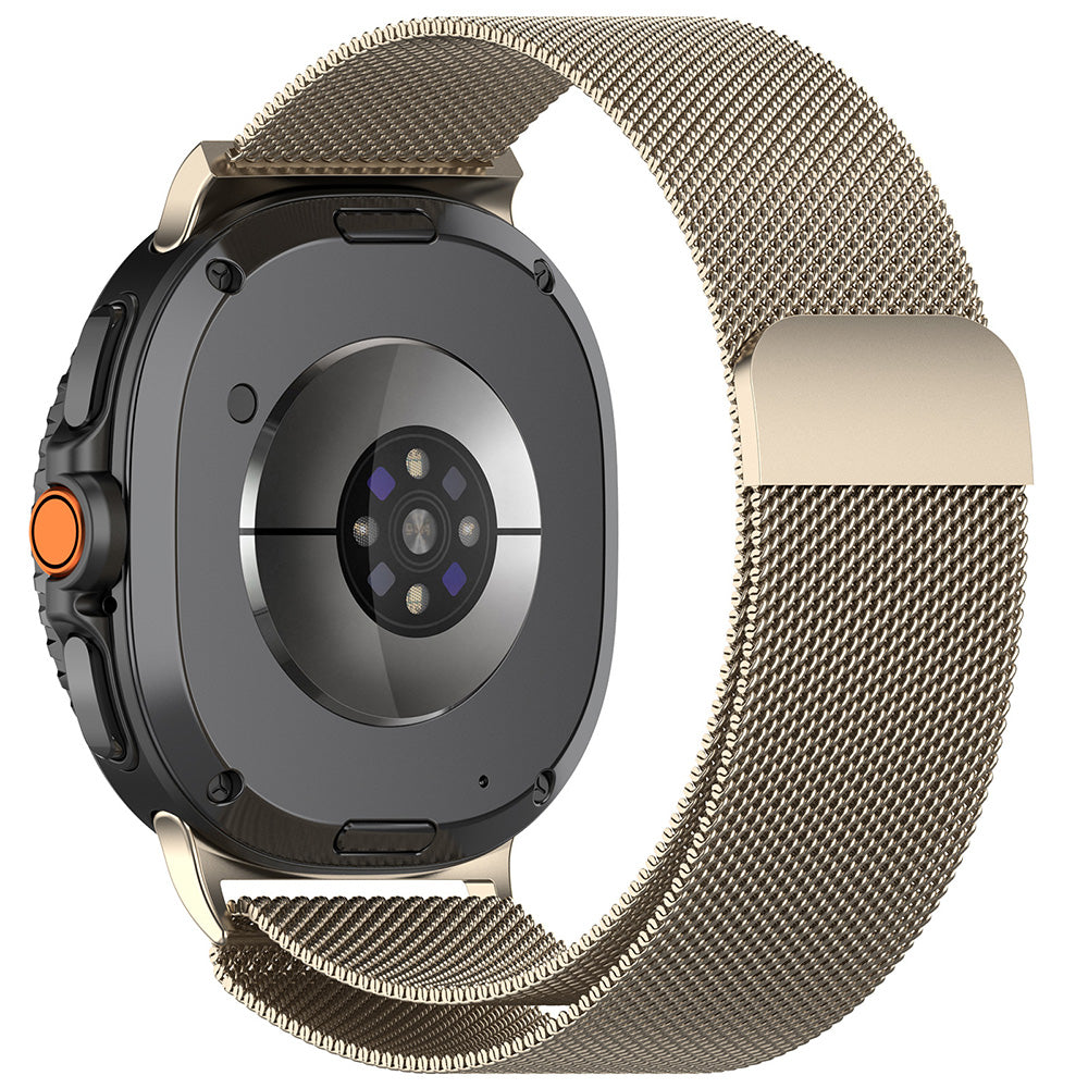 Bracelet Techsuit W009 pour Samsung Galaxy Watch8 / Watch8 Classic Series, Beige