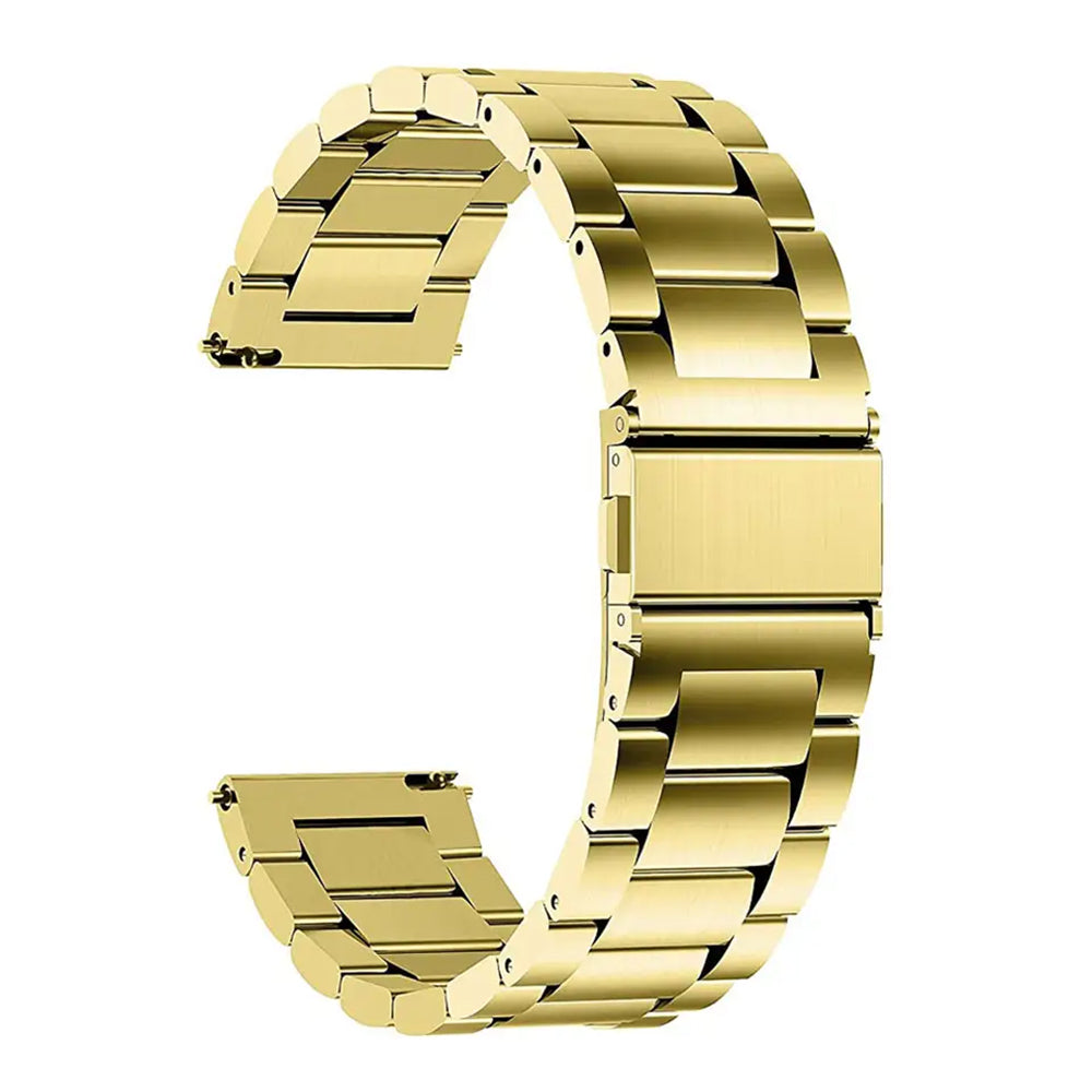 Bracelet Techsuit W010 pour Samsung Galaxy Watch / Huawei Watch Series, 20mm, Doré