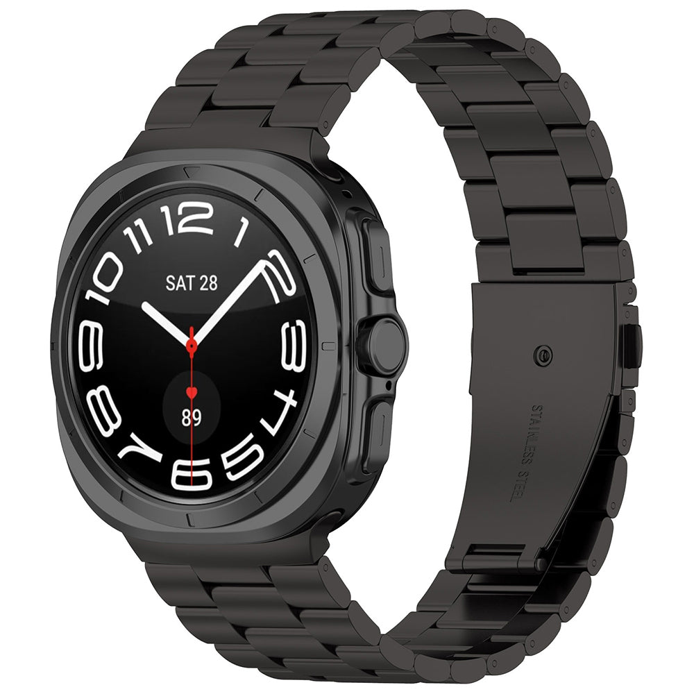 Bracelet Techsuit W010 pour Samsung Galaxy Watch Ultra, Noir