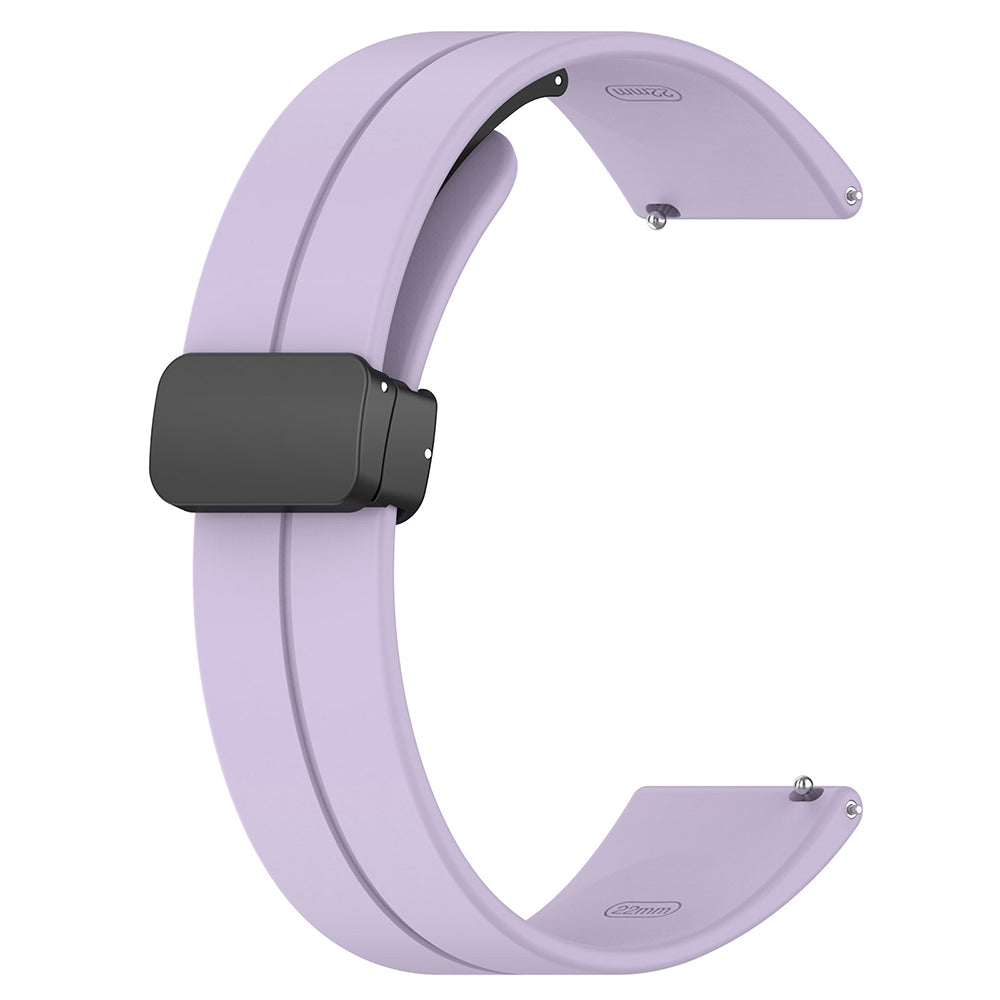 Bracelet Techsuit W011 pour Huawei Watch / Garmin Watch Series, 18mm, Violet