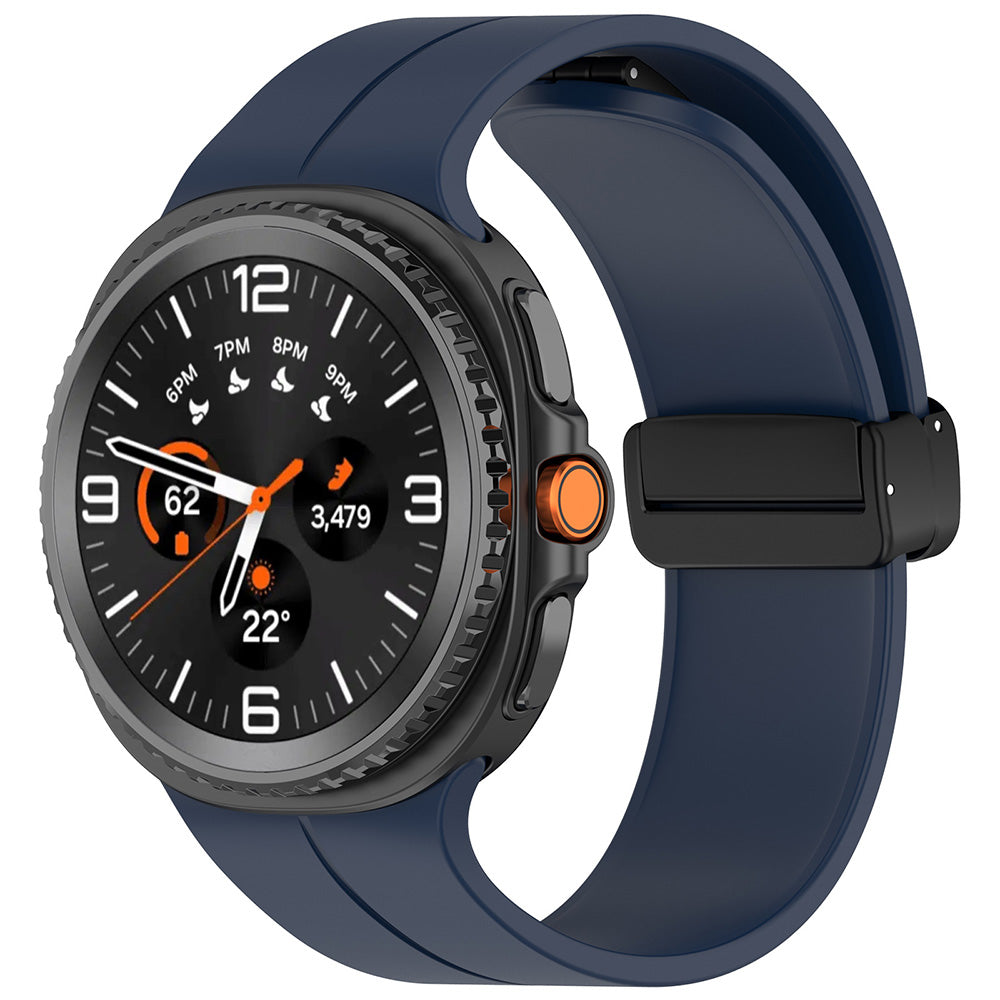 Techsuit W011 Armband für Samsung Galaxy Watch8 / Watch8 Classic Series, Marineblau
