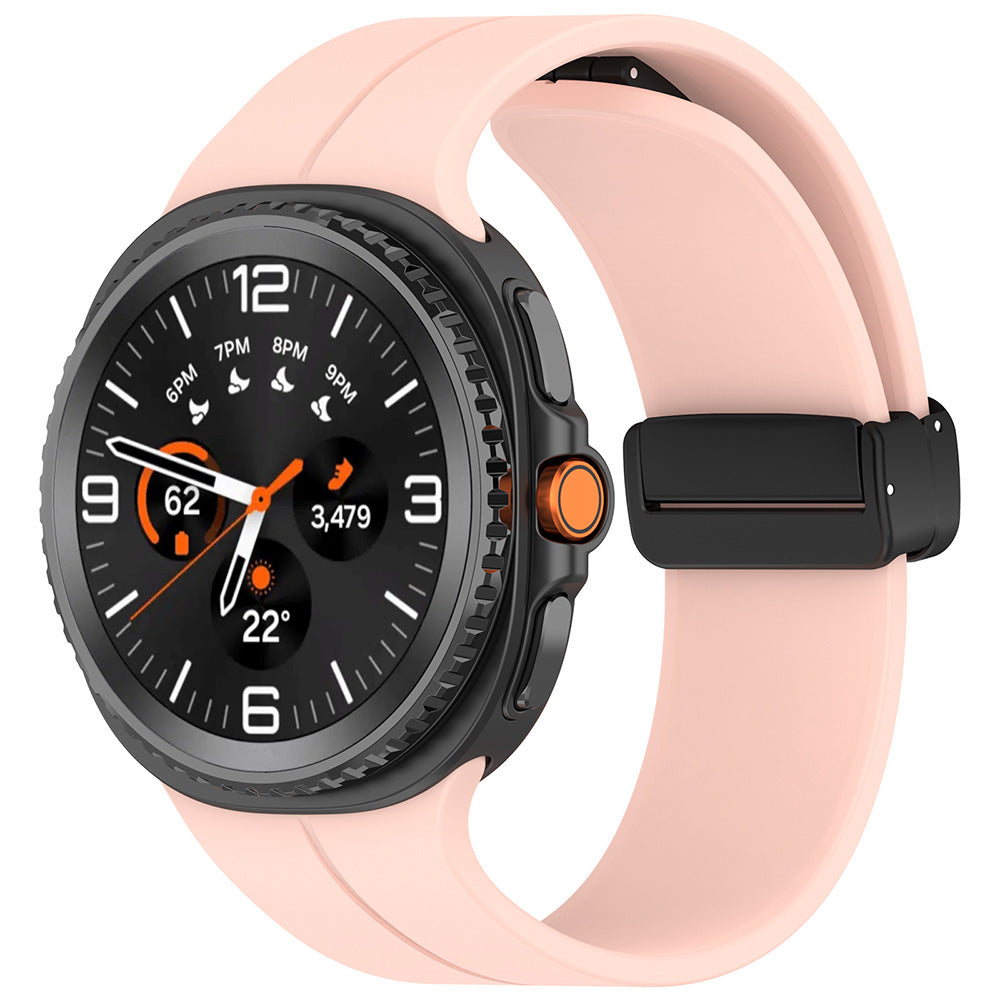 Bracelet Techsuit W011 pour Samsung Galaxy Watch8 / Watch8 Classic Series, Rose