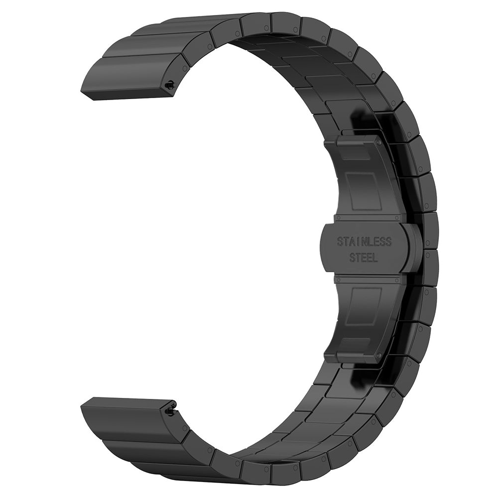 Bracelet Techsuit W012 pour Huawei Watch / Xiaomi Watch Series, 22mm, Noir