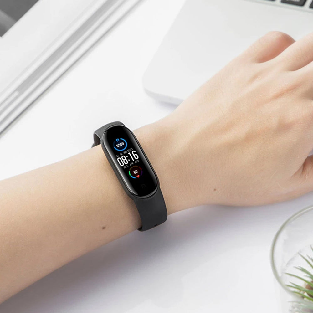 Techsuit W013 band voor Xiaomi Band / Amazfit Band Series, Rood