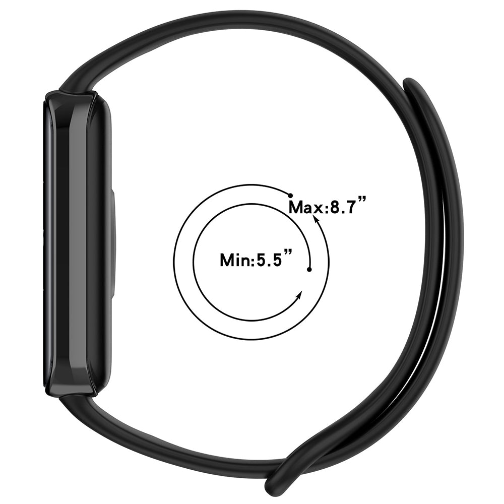 Bracelet Techsuit W014 pour Honor Band 9, Crème