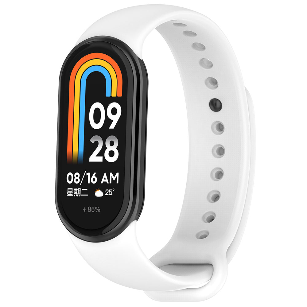 Techsuit-band W014 voor Xiaomi Smart Band 10 / 9 / 8, Wit