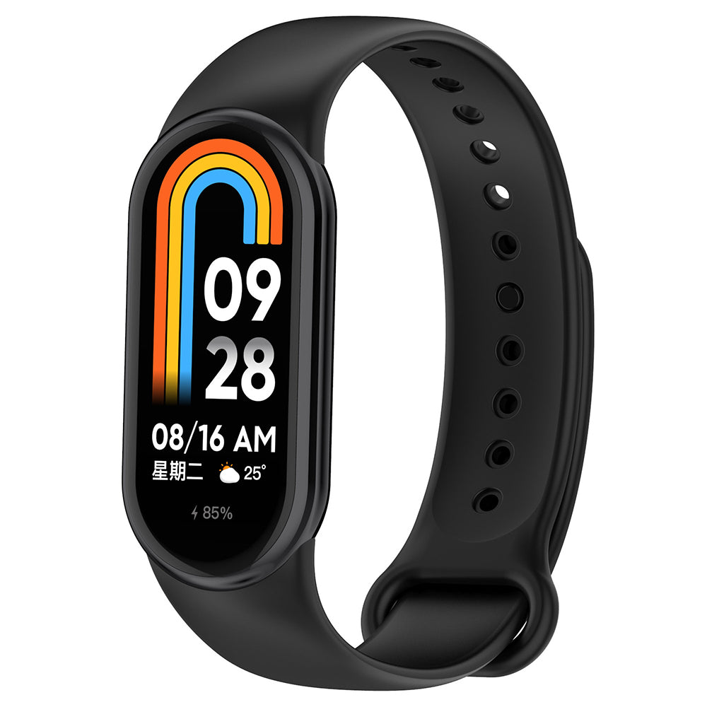Bracelet Techsuit W014 pour Xiaomi Smart Band 10 / 9 / 8, Noir