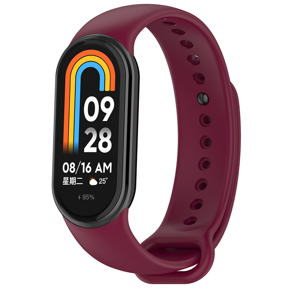 Bracelet Techsuit W014 pour Xiaomi Smart Band 9 / 8, Rouge Foncé