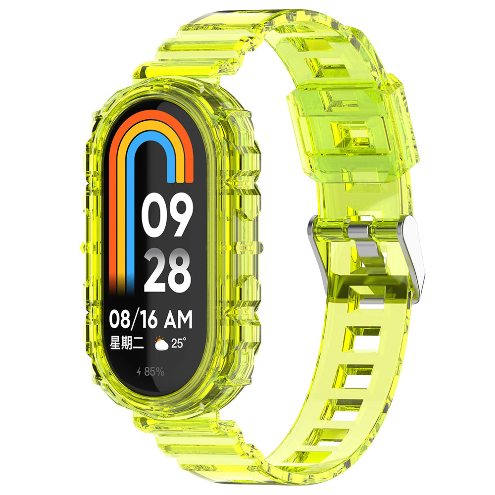 Techsuit W017 Armband für Xiaomi Smart Band 8, Gelb