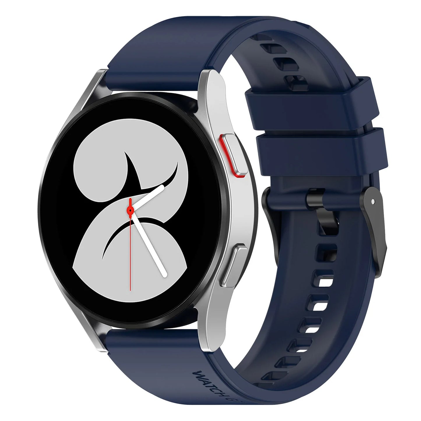 Techsuit W026 band voor Samsung Galaxy Watch / Huawei Watch Series, 20mm, Donkerblauw