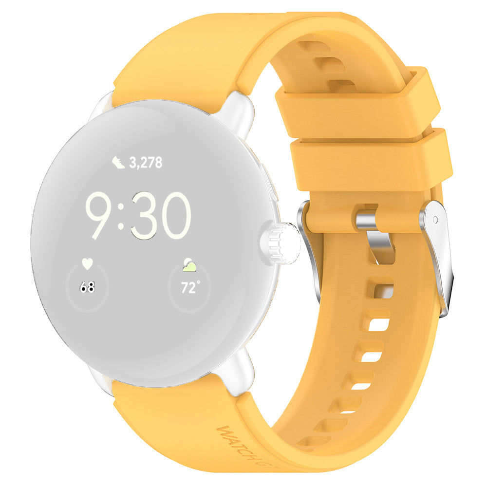 Techsuit W026 Armband für Samsung Galaxy Watch / Huawei Watch Series, 20mm, Gelb