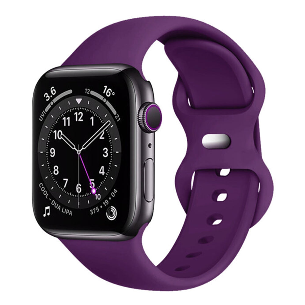 Techsuit W031 band voor Apple Watch 42mm / 41mm / 40mm / 38mm Series, Donkerpaars