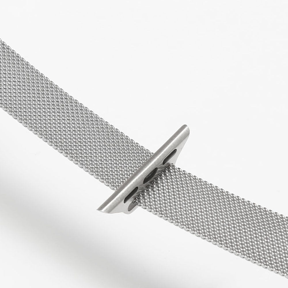 Techsuit W034 Armband für Apple Watch 42mm / 41mm / 40mm / 38mm Serie, Schwarz