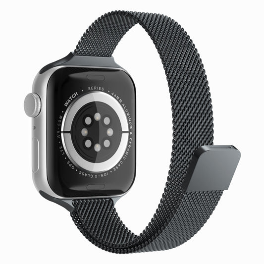 Bracelet Techsuit W034 pour Apple Watch 49mm / 46mm / 45mm / 44mm / 42mm Series, Noir