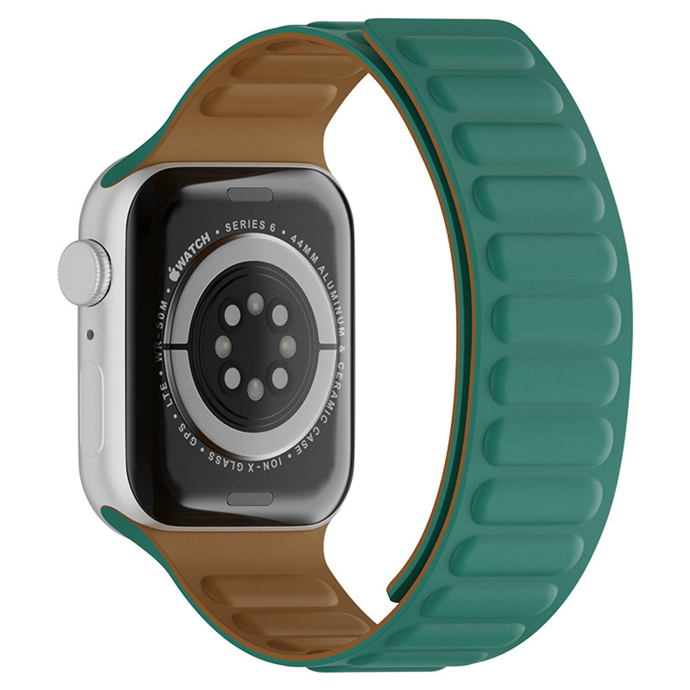 Techsuit W035 Armband für Apple Watch 49mm / 46mm / 45mm / 44mm / 42mm Serie, Türkis