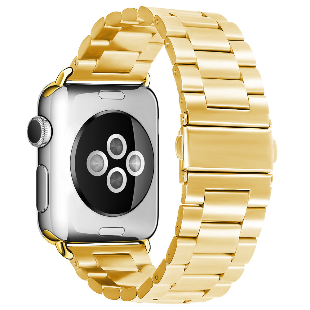 Techsuit W036 band voor Apple Watch 49mm / 46mm / 45mm / 44mm / 42mm Series, Goud