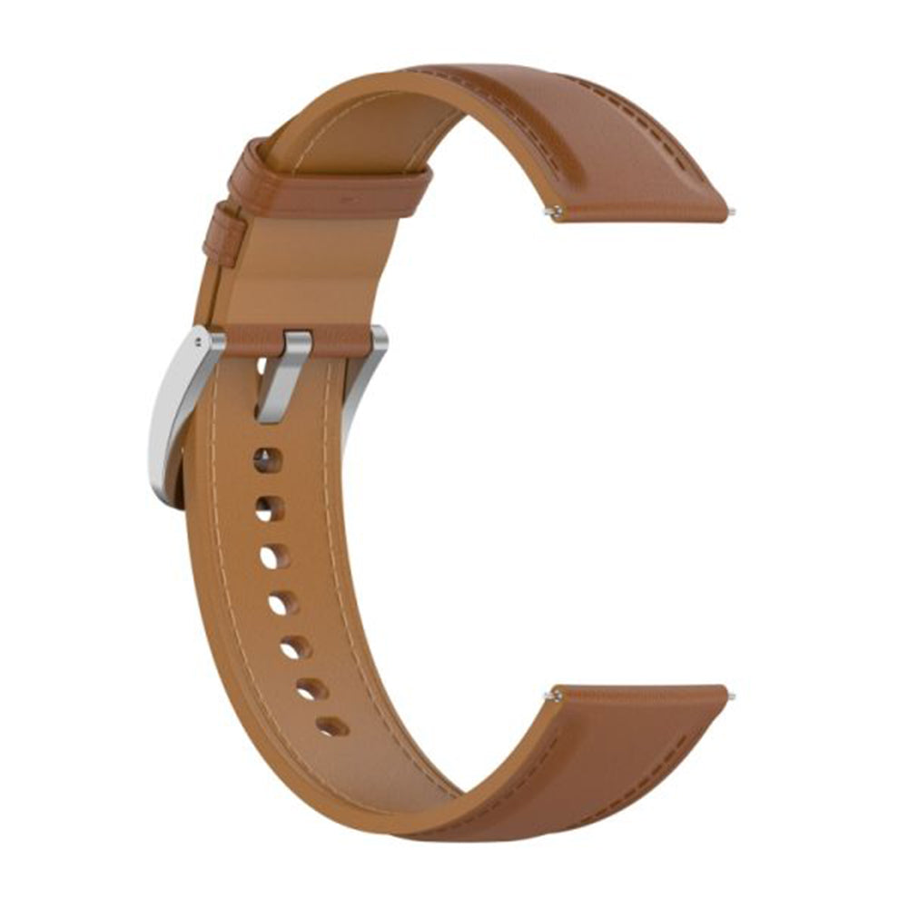 Techsuit W048 band voor Samsung Galaxy Watch / Huawei Watch Series, 20mm, Bruin