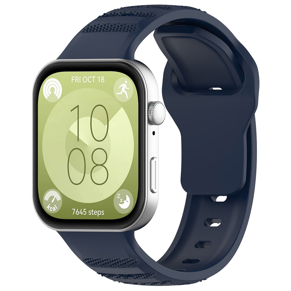 Techsuit W050 band voor Huawei Watch Fit 4 Pro / Fit 4 / Fit 3, Blauw