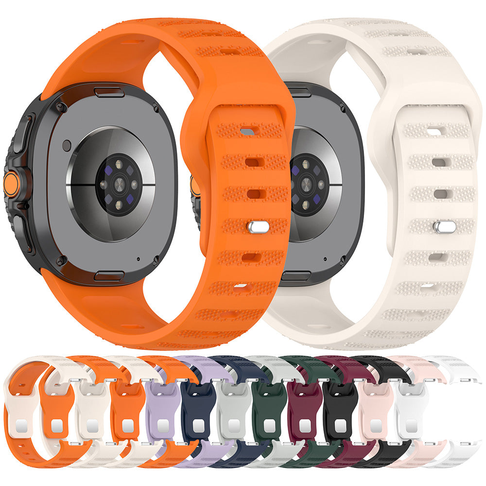 Techsuit W050 band voor Samsung Galaxy Watch8 / Watch8 Classic Series, Zwart