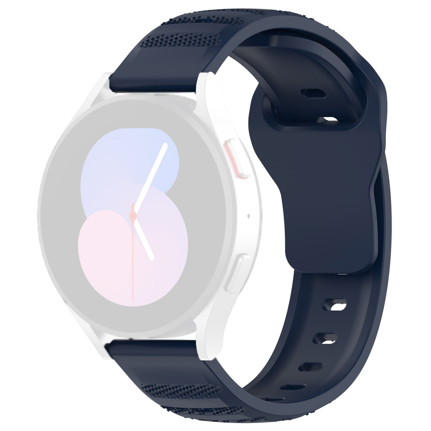 Bracelet Techsuit W050 pour Samsung Galaxy Watch / Huawei Watch Series, 20mm, Bleu