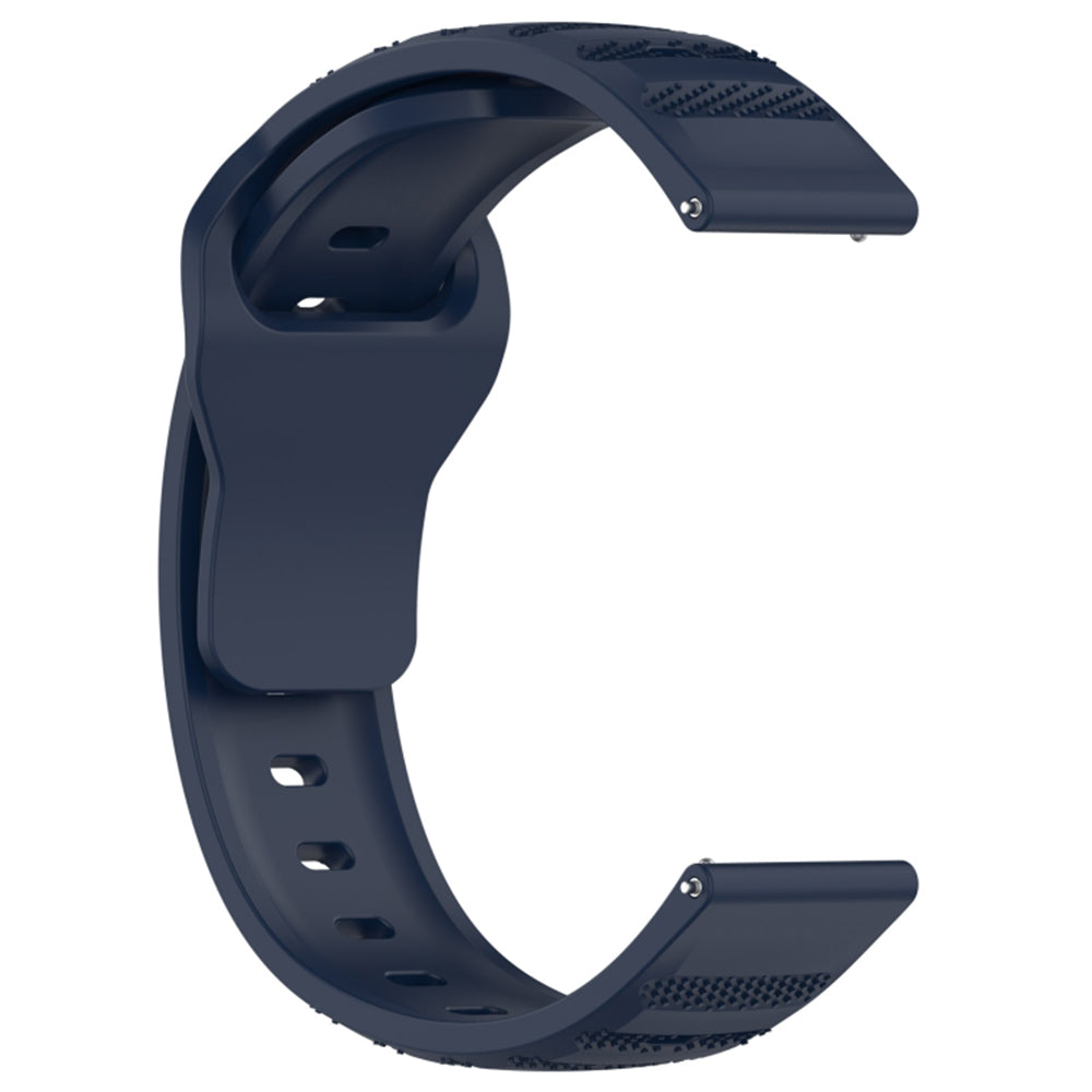 Bracelet Techsuit W050 pour Samsung Galaxy Watch / Huawei Watch Series, 20mm, Bleu