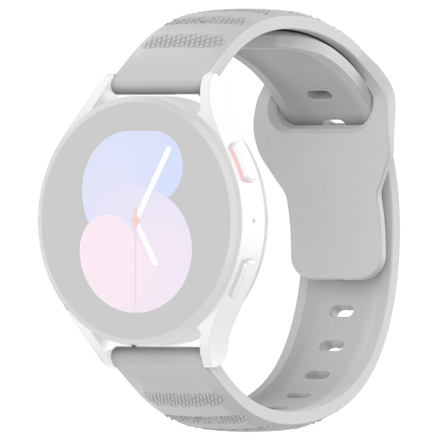 Bracelet Techsuit W050 pour Samsung Galaxy Watch / Huawei Watch Series, 20mm, Gris