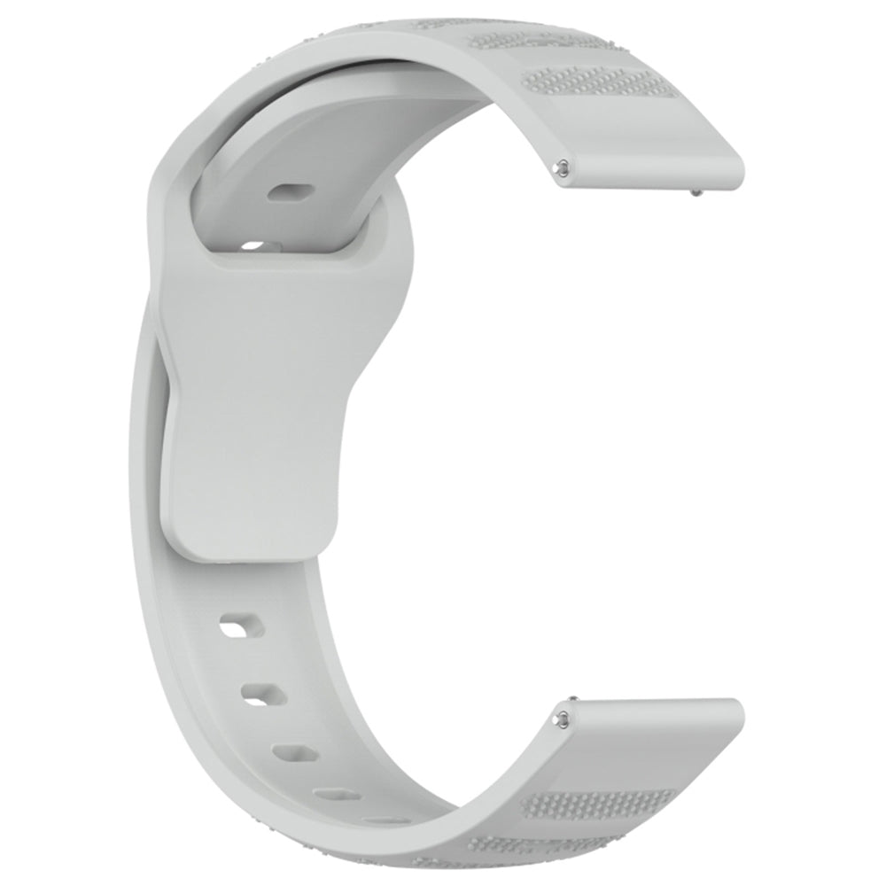 Bracelet Techsuit W050 pour Samsung Galaxy Watch / Huawei Watch Series, 20mm, Gris