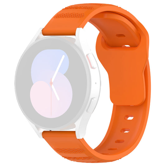 Techsuit W050 band voor Samsung Galaxy Watch / Huawei Watch Series, 20mm, Oranje