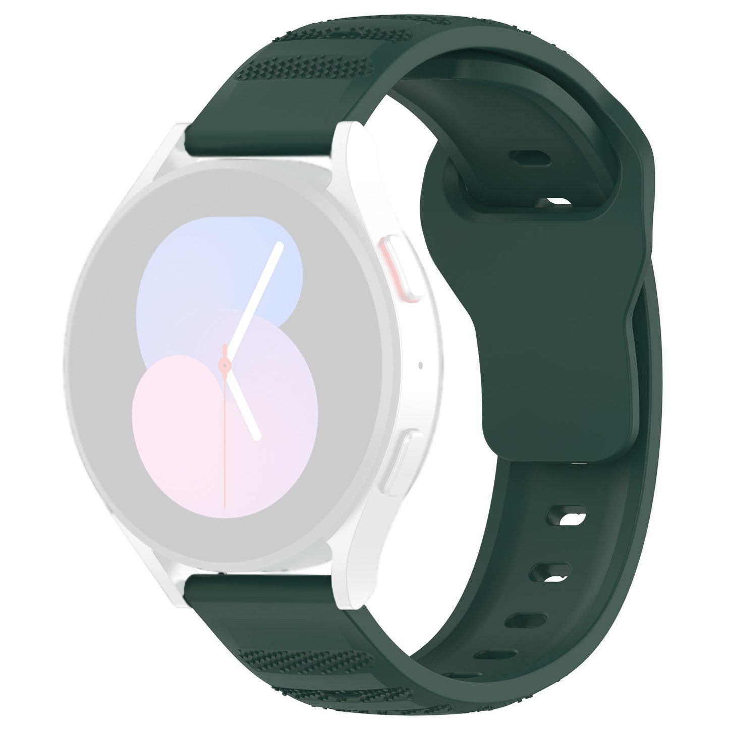 Techsuit W050 band voor Samsung Galaxy Watch / Huawei Watch Series, 20mm, Groen
