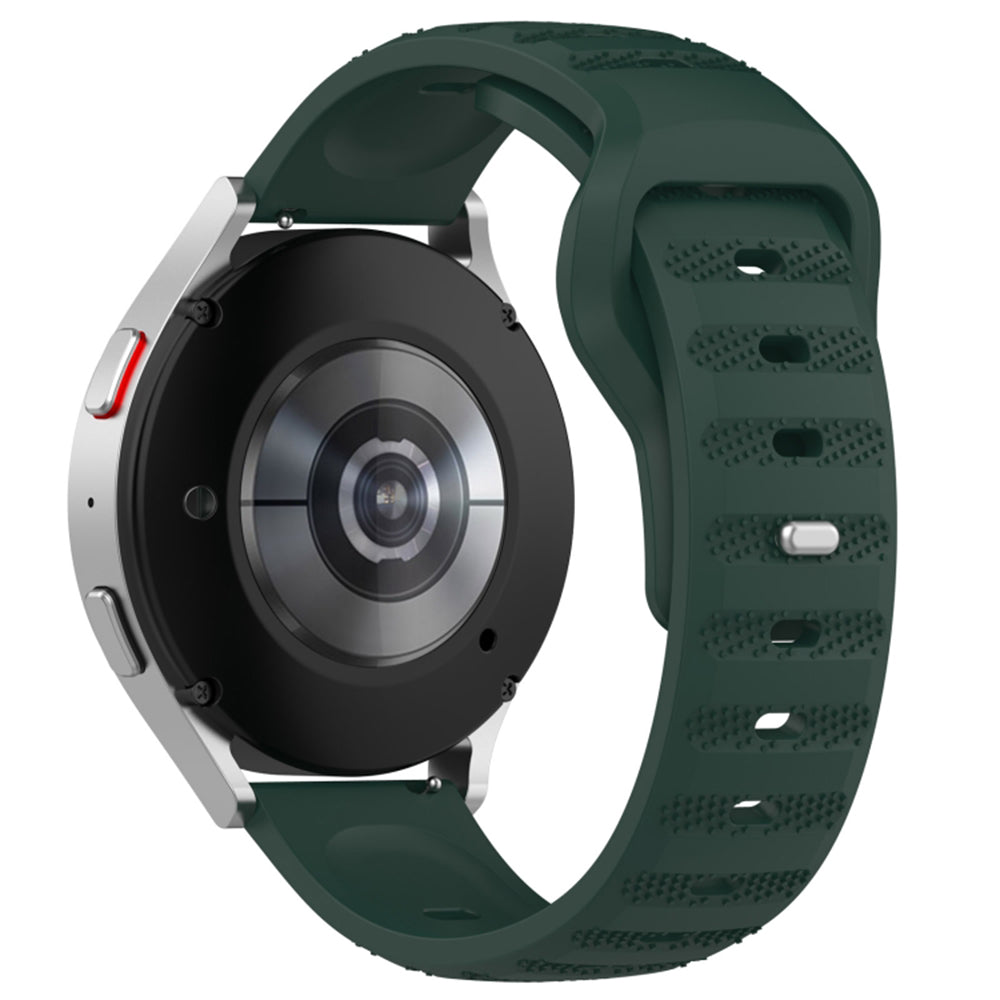 Techsuit W050 band voor Samsung Galaxy Watch / Huawei Watch Series, 20mm, Groen