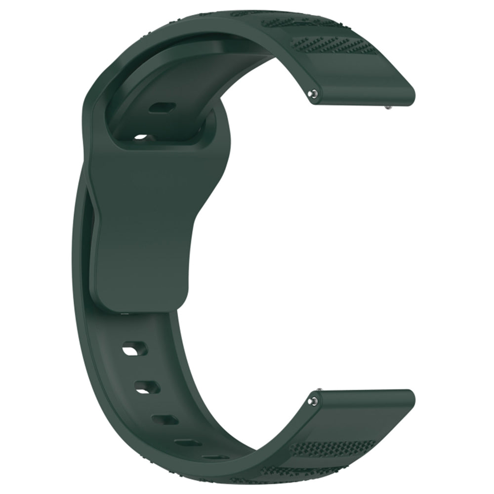 Techsuit W050 band voor Samsung Galaxy Watch / Huawei Watch Series, 20mm, Groen