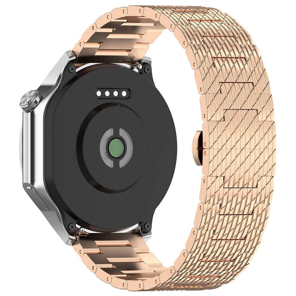 Bracelet Techsuit W052 pour Samsung Galaxy Watch / Huawei Watch Series, 20mm, Rose Doré