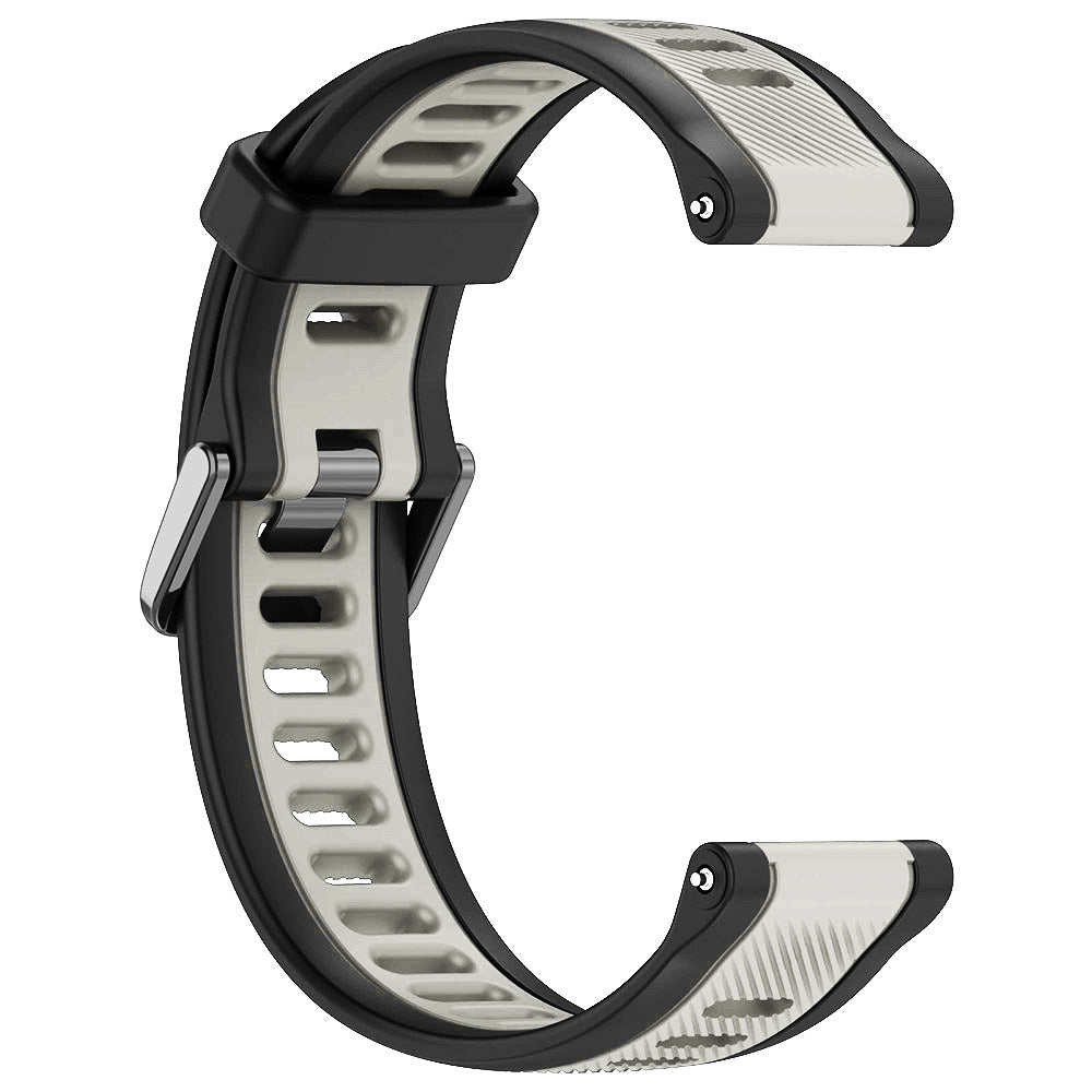 Techsuit W053 band voor Huawei Watch / Garmin Watch Series, 18mm, Grijs