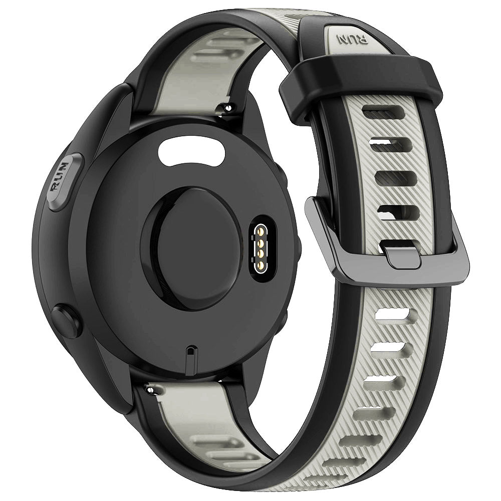 Techsuit W053 band voor Huawei Watch / Garmin Watch Series, 18mm, Grijs