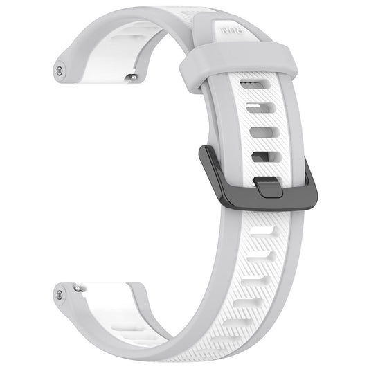 Bracelet Techsuit W053 pour Samsung Galaxy Watch / Huawei Watch Series, 20mm, Blanc