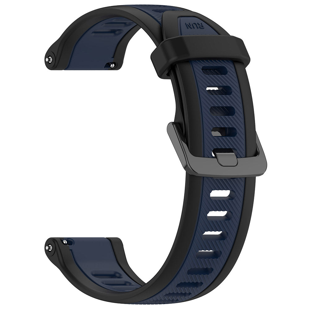 Techsuit W053 band voor Samsung Galaxy Watch / Huawei Watch Series, 20mm, Donkerblauw