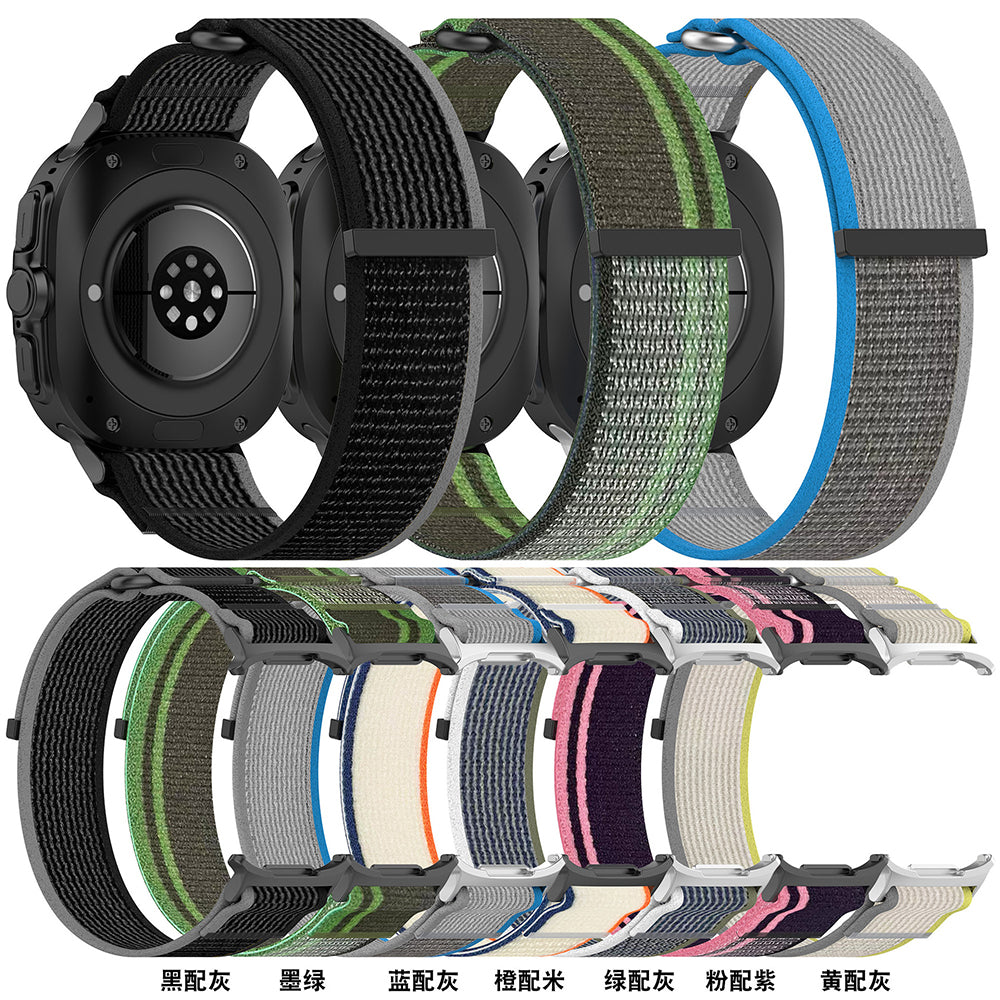Techsuit W054 band voor Samsung Galaxy Watch Ultra, Donkergrijs Groen