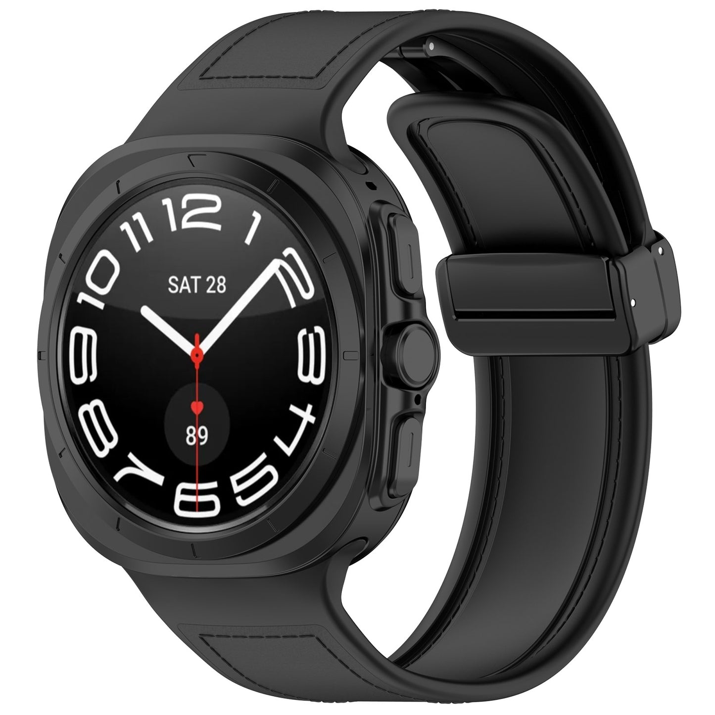 Bracelet Techsuit W056 pour Samsung Galaxy Watch Ultra, Noir