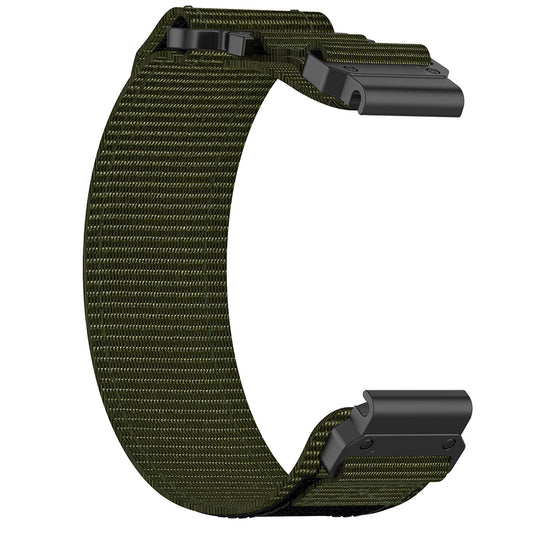 Bracelet Techsuit W057 pour Garmin Watch Fenix / Forerunner Series, 22mm, Vert