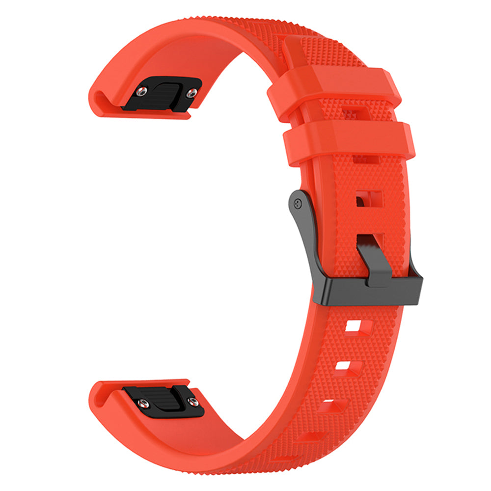 Techsuit W058 band voor Garmin Instinct / Approach / Fenix Watch Series, 20mm, Oranje