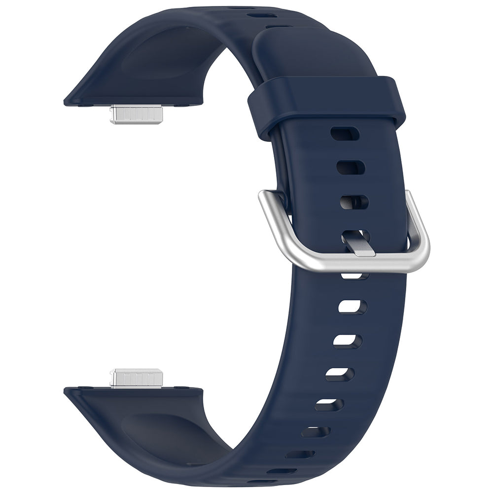 Techsuit W061 band voor Huawei Watch Fit 4 Pro / Fit 4 / Fit 3, Marineblauw