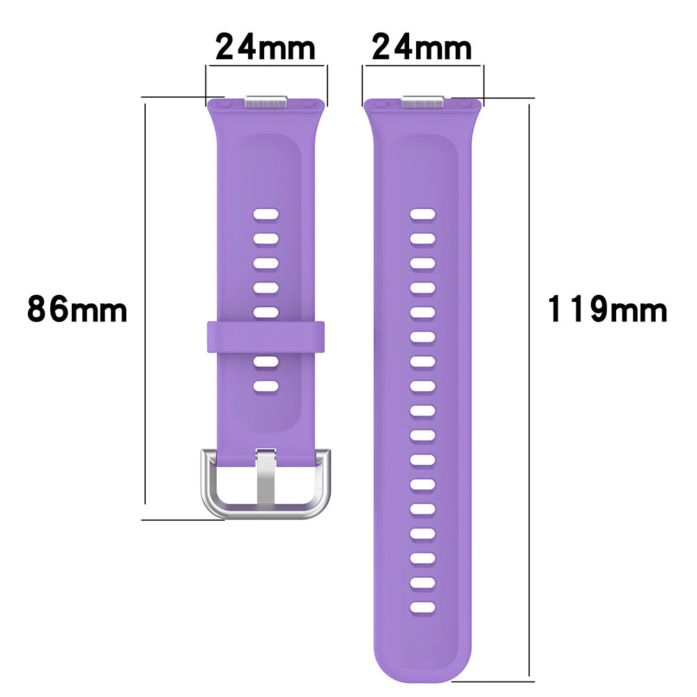 Techsuit W061 band voor Huawei Watch Fit 4 Pro / Fit 4 / Fit 3, Marineblauw
