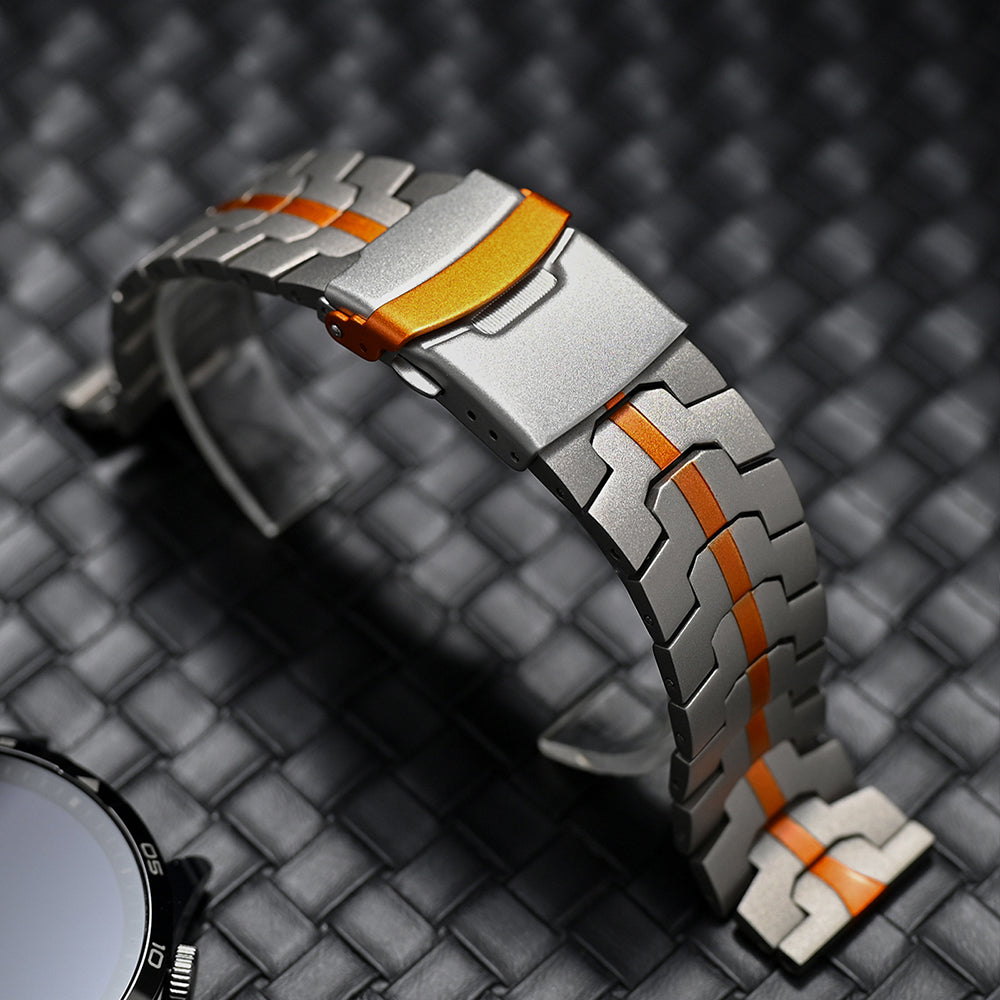 Bracelet Techsuit W063 pour Huawei Watch / Xiaomi Watch Series, Orange